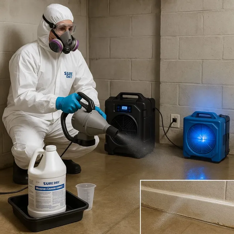 Sanitization and Odor Removal process in Odessa, MO