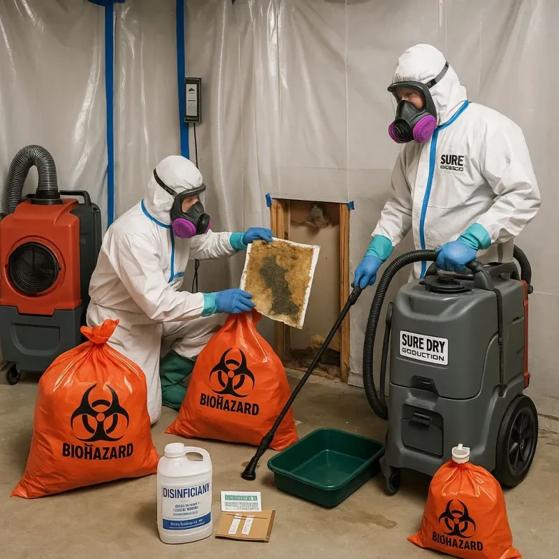 Contaminated Water Handling Protocols process in Odessa, MO